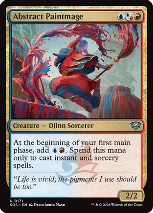 Abstract Paintmage |  (171) [Secrets of Strixhaven]