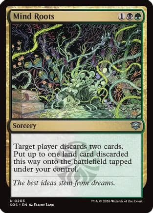 Mind Roots |  Foil (203) [Secrets of Strixhaven]