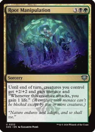 Root Manipulation |  Foil (222) [Secrets of Strixhaven]
