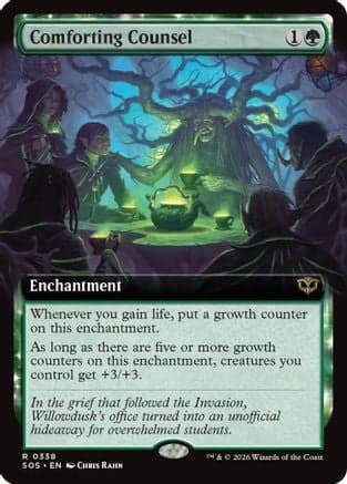 Comforting Counsel (Extended Art) |  Foil (338) [Secrets of Strixhaven]