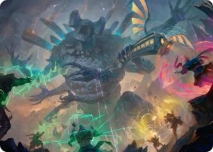 Moment of Reckoning Art Card |  (019) [Art Series: Secrets of Strixhaven]