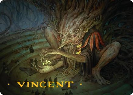 Old-Growth Educator Art Card (Gold-Stamped Signature) |  (020) [Art Series: Secrets of Strixhaven]
