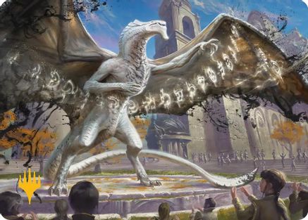 Silverquill, the Disputant Art Card (Gold-Stamped Planeswalker Symbol) |  (023) [Art Series: Secrets of Strixhaven]