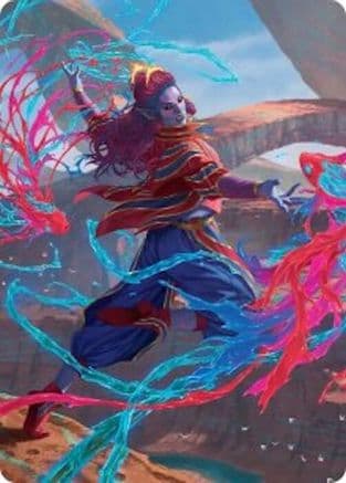 Rootha, Mastering the Moment Art Card |  (034) [Art Series: Secrets of Strixhaven]