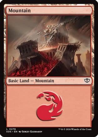 Mountain (0278) |  (278) [Secrets of Strixhaven]