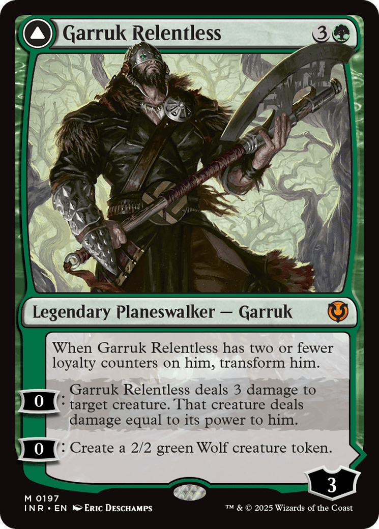 Garruk Relentless (-197) [Innistrad Remastered]