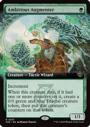 Ambitious Augmenter (Extended Art) |  (337) [Secrets of Strixhaven]