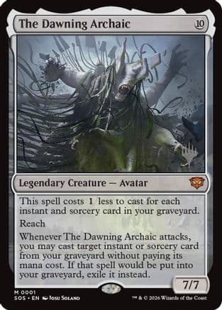The Dawning Archaic |  (001) [Promo Pack: Secrets of Strixhaven]
