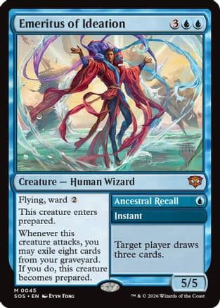 Emeritus of Ideation |  (045) [Promo Pack: Secrets of Strixhaven]