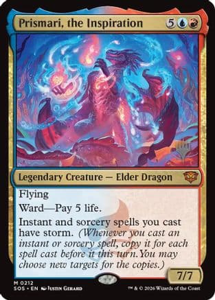 Prismari, the Inspiration |  Foil (212) [Promo Pack: Secrets of Strixhaven]
