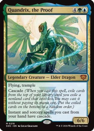 Quandrix, the Proof |  Foil (218) [Promo Pack: Secrets of Strixhaven]