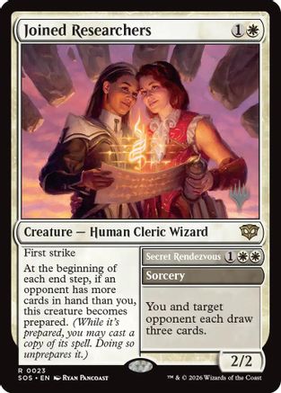 Joined Researchers |  (023) [Promo Pack: Secrets of Strixhaven]