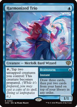 Harmonized Trio |  (052) [Promo Pack: Secrets of Strixhaven]