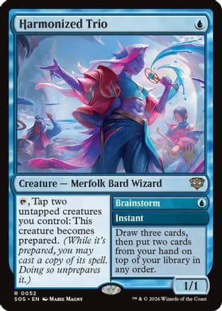 Harmonized Trio |  Foil (052) [Promo Pack: Secrets of Strixhaven]