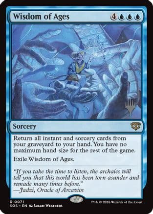 Wisdom of Ages |  Foil (071) [Promo Pack: Secrets of Strixhaven]