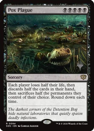 Pox Plague |  Foil (094) [Promo Pack: Secrets of Strixhaven]