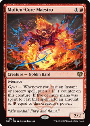 Molten-Core Maestro |  (125) [Promo Pack: Secrets of Strixhaven]