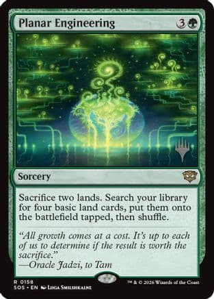Planar Engineering |  Foil (158) [Promo Pack: Secrets of Strixhaven]