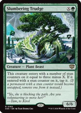 Slumbering Trudge |  Foil (160) [Promo Pack: Secrets of Strixhaven]
