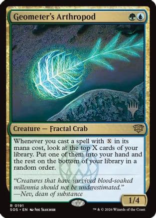 Geometer's Arthropod |  (191) [Promo Pack: Secrets of Strixhaven]