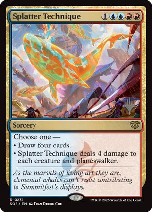 Splatter Technique |  (231) [Promo Pack: Secrets of Strixhaven]