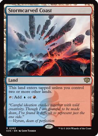 Stormcarved Coast |  (263) [Promo Pack: Secrets of Strixhaven]