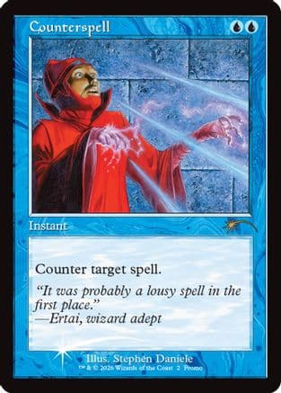Counterspell (Retro Frame) |  Foil (002) [MagicFest Cards]