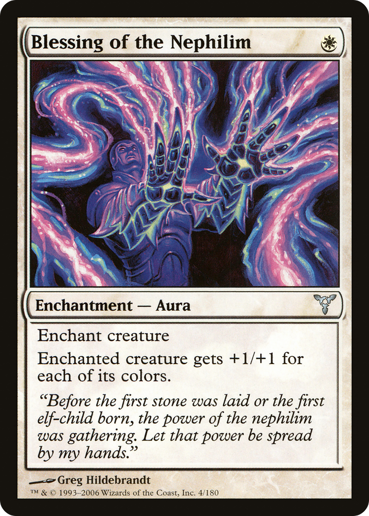 Blessing of the Nephilim [Dissension] Foil