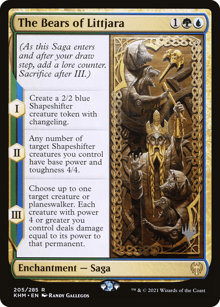 The Bears of Littjara (Promo Pack) [Kaldheim Promos] Foil