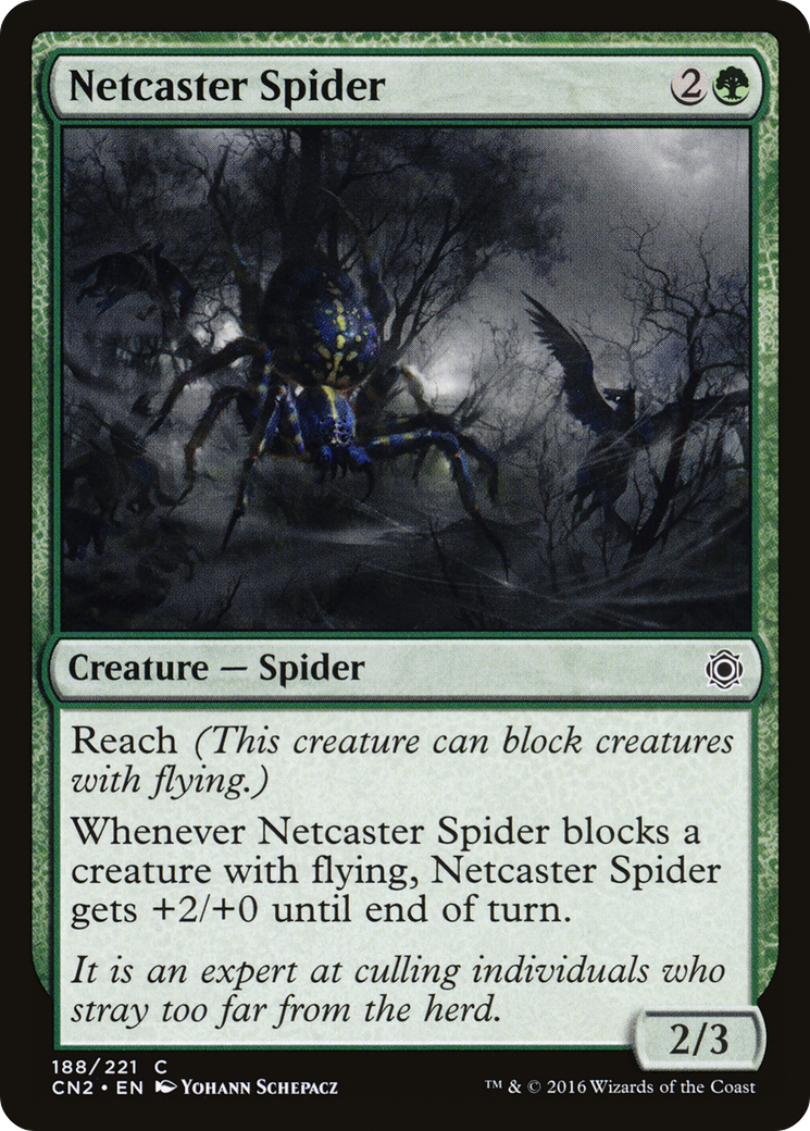 Netcaster Spider (CN2-188) - Conspiracy: Take the Crown Foil