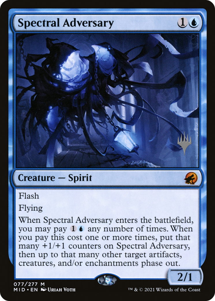 Spectral Adversary (Promo Pack) [Innistrad: Midnight Hunt Promos] Foil