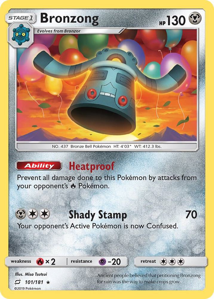 Bronzong 101/181 (SM - Team Up) 