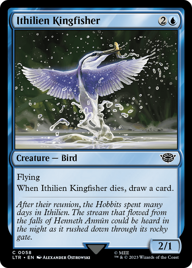 Ithilien Kingfisher [The Lord of the Rings: Tales of Middle-Earth] Foil
