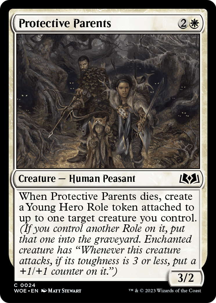 Protective Parents [Wilds of Eldraine] Foil