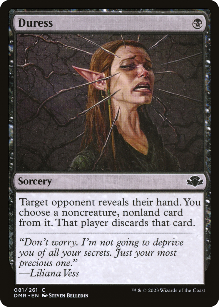Duress [Dominaria Remastered] Foil