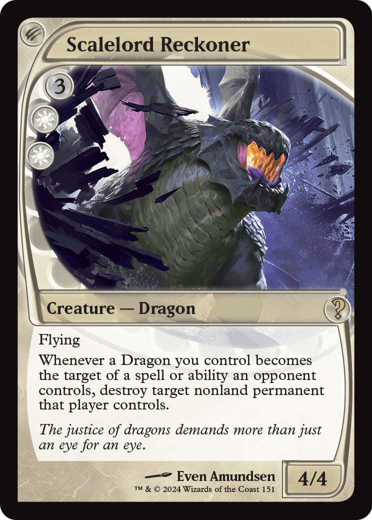Scalelord Reckoner (Future Sight) [Mystery Booster 2] Foil