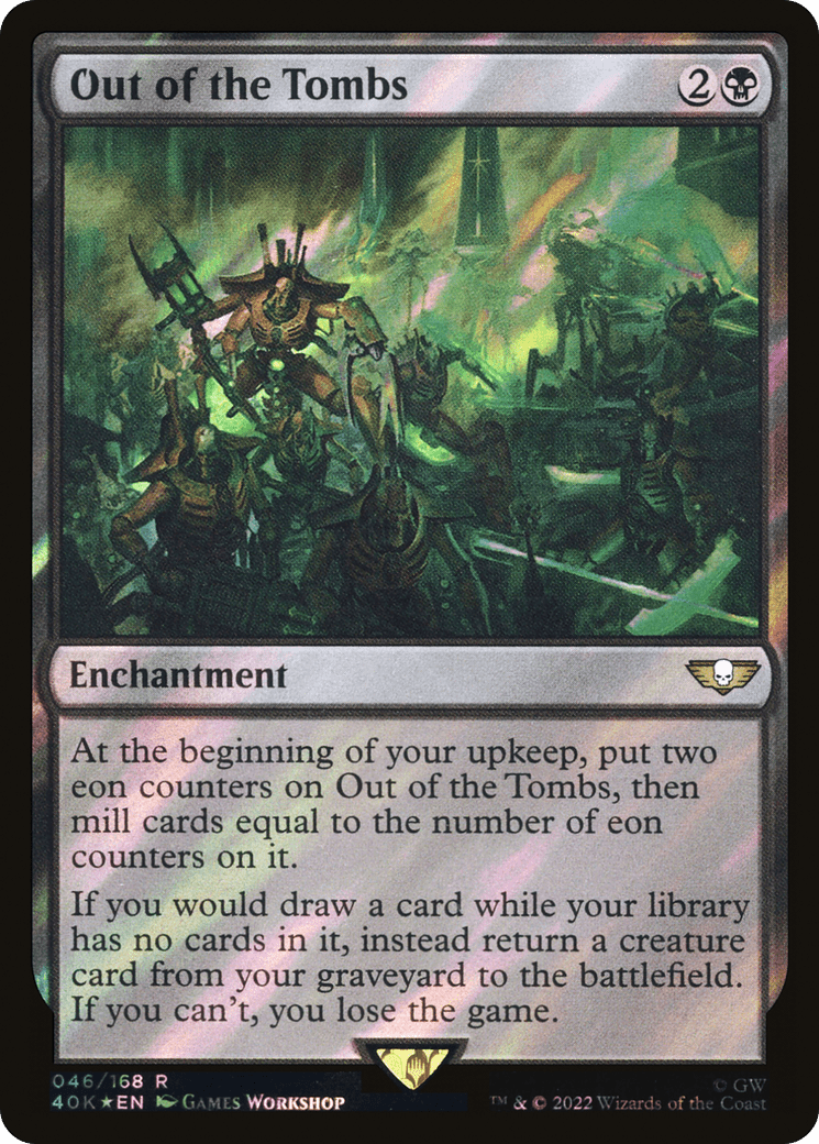 Out of the Tombs (Surge Foil) [Warhammer 40,000]