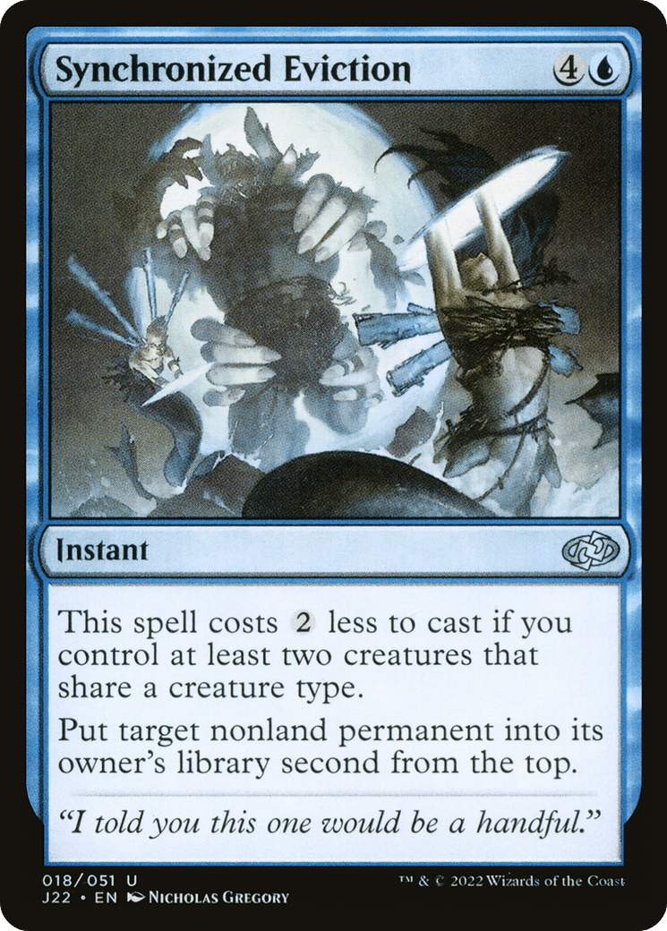 Synchronized Eviction [Jumpstart 2022]