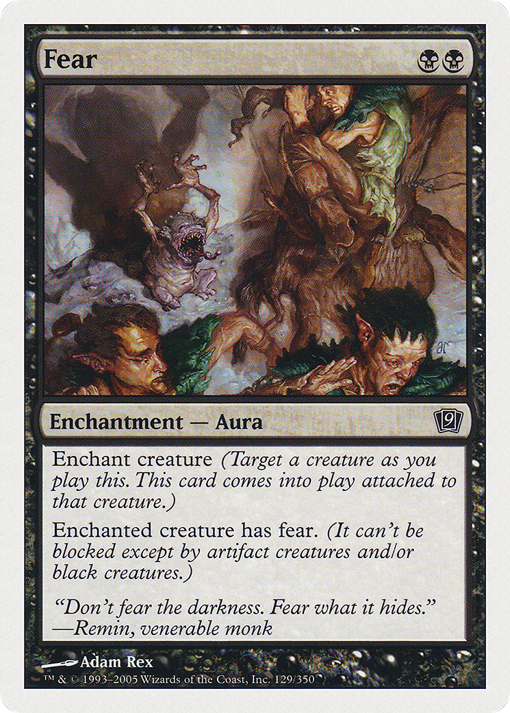 Fear [Ninth Edition] Foil