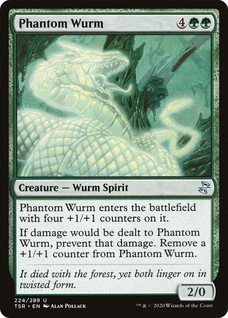 Phantom Wurm [Time Spiral Remastered] Foil