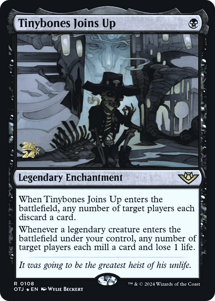 Tinybones Joins Up [Outlaws of Thunder Junction Prerelease Promos]