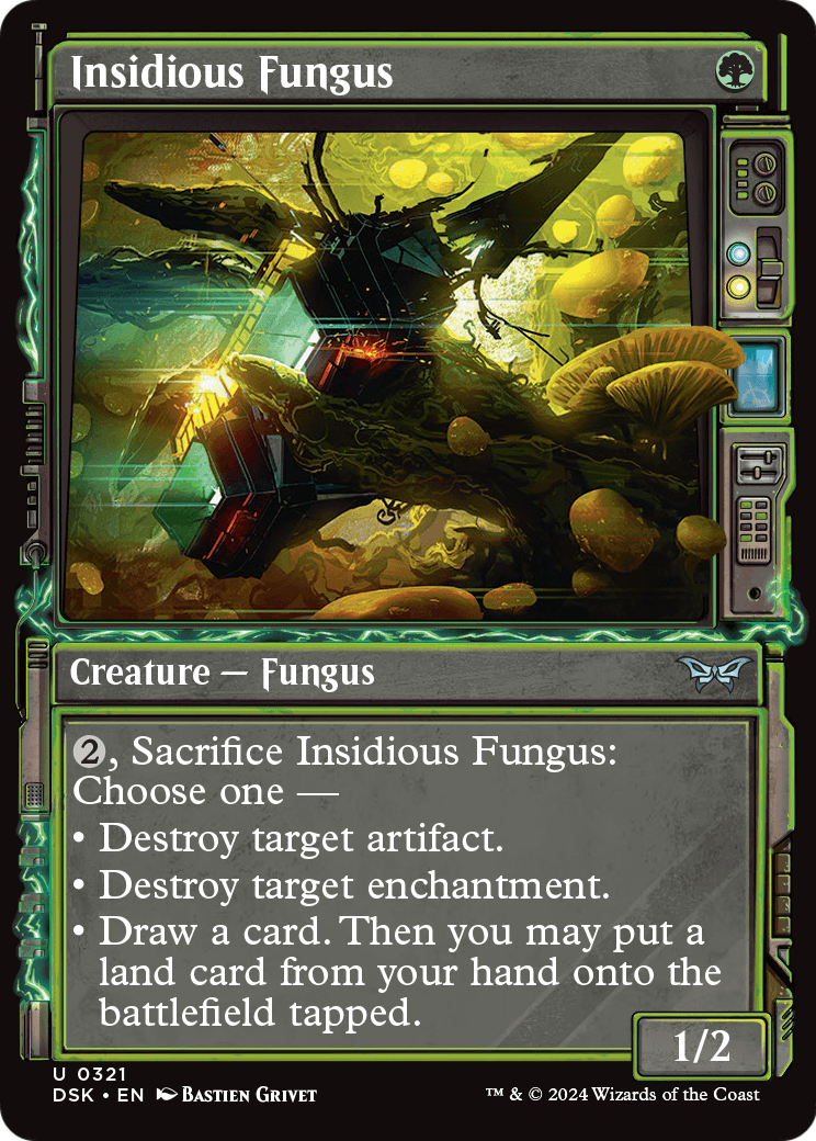 Insidious Fungus (Showcase) [Duskmourn: House of Horror] Foil