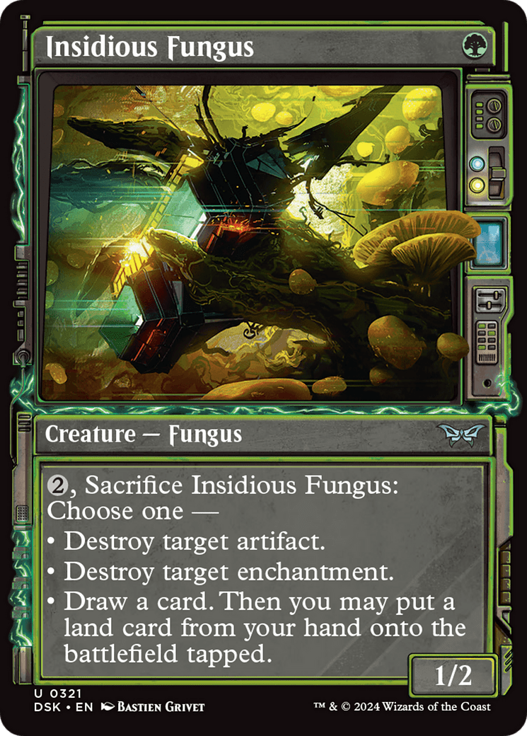 Insidious Fungus (Showcase) [Duskmourn: House of Horror] Foil