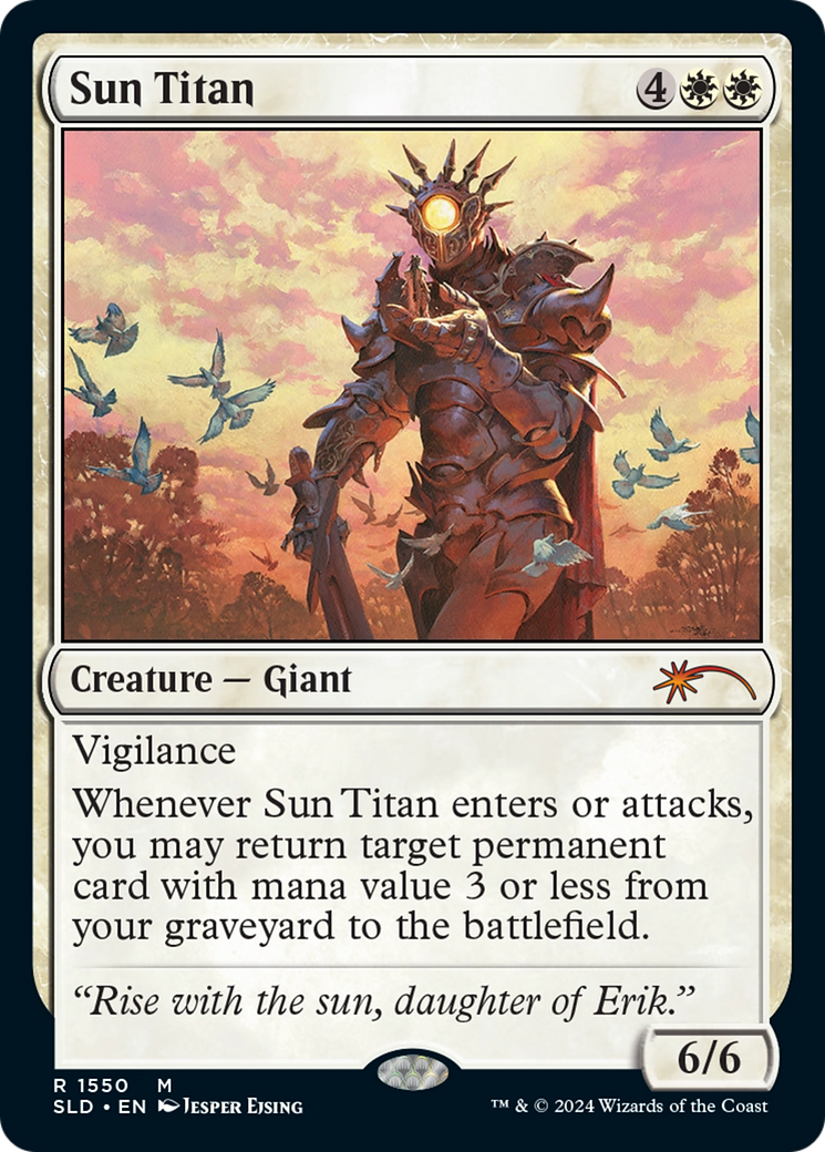 Sun Titan (-1550) [Secret Lair Drop Series]