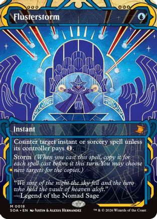 Flusterstorm |  Foil (018) [Secrets of Strixhaven: Mystical Archive]