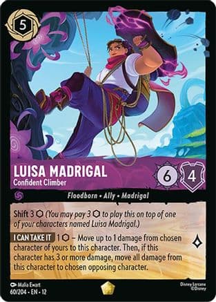 Luisa Madrigal - Confident Climber | Cold Foil (60/204) [Wilds Unknown]