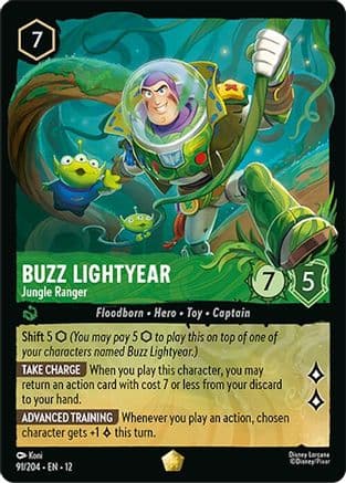 Buzz Lightyear - Jungle Ranger |  (91/204) [Wilds Unknown]