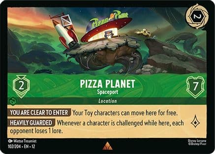 Pizza Planet - Spaceport | Cold Foil (102/204) [Wilds Unknown]