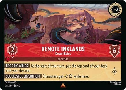 Remote Inklands - Desert Ruins |  (135/204) [Wilds Unknown]