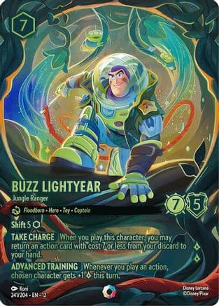Buzz Lightyear - Jungle Ranger (Iconic) | Holofoil (241/204) [Wilds Unknown]